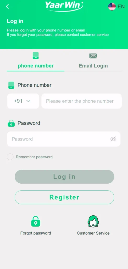 yaarWin Game Login